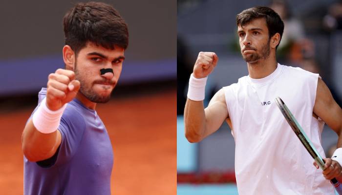 Carlos Alcaraz reaches Italian Open final after defeating Lorenzo Musetti
