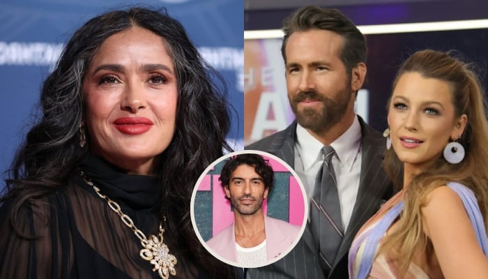 Salma Hayek stands by Blake Lively, Ryan Reynolds amid Justin Baldoni feud