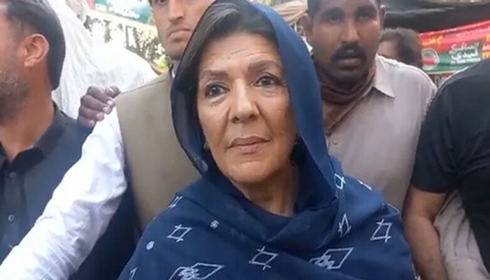 بانی پی ٹی آئی عمران خان کی بہن علیمہ خان—فائل فوٹو
