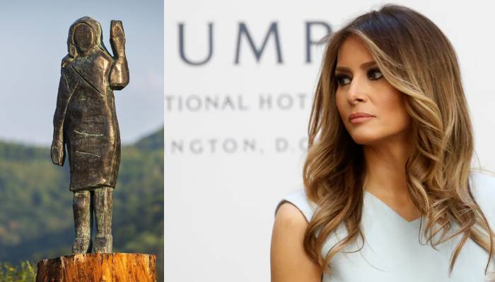 Melania Trumps bronze statue mysteriously vanishes in Slovenian hometown