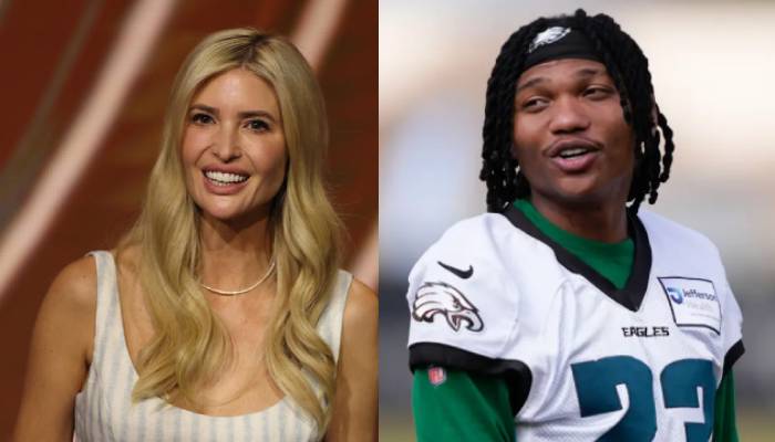 Ivanka Trump shares heartfelt note to Eagles player after his viral compliments