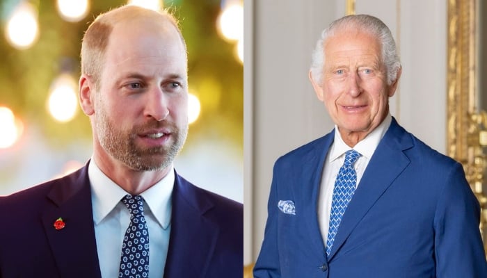 Prince William heads to FA final after marking royal event with King Charles