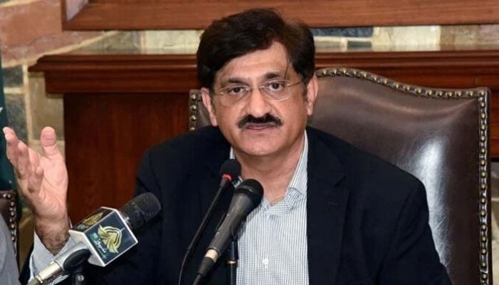 وزیرِ اعلیٰ سندھ مراد علی شاہ—فائل فوٹو