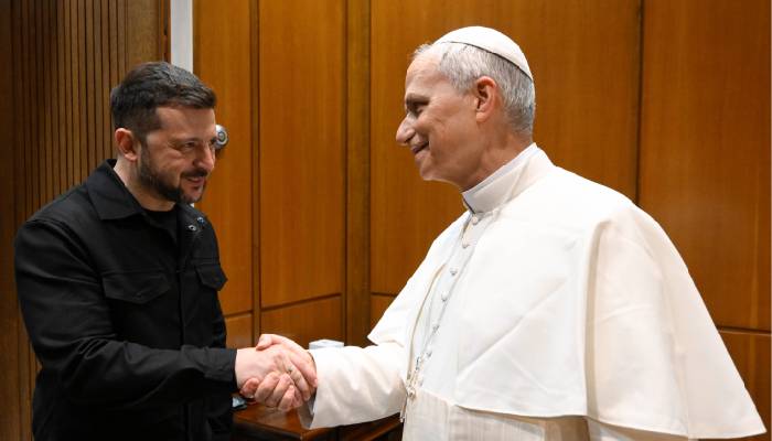 Volodymyr Zelenskyy thanks Pope Leo XIV as Vatican backs Ukraine-Russia negotiations