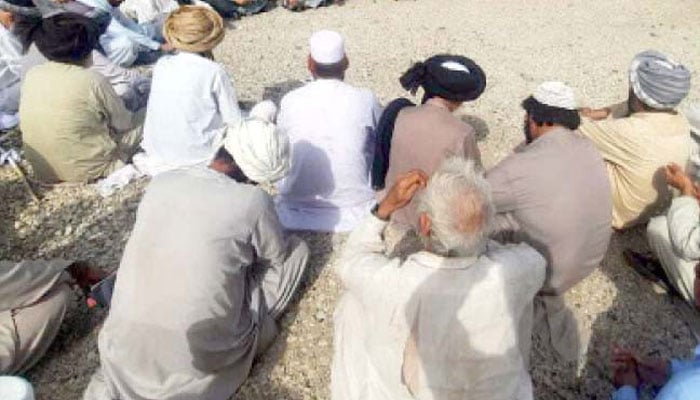 جرگہ(فائل فوٹو)۔