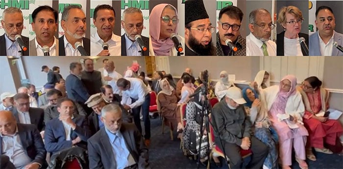 یونائٹیڈ فار کشمیر کے زیرِ اہتمام پاک بھارت کشیدگی پر بریڈفورڈ میں تقریب