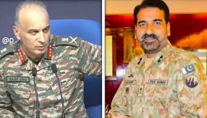 پاک بھارت کے ڈی جی ایم اوز کے دونوں مسلح افواج کو معمول کی پوزیشن پر لیجانے کیلئے رابطے، ذرائع