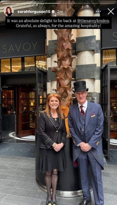 Sarah Ferguson praises Londons warmth after shocking claim about late Queen