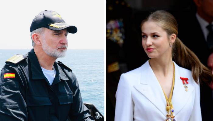 King Felipe boards Spain’s first S-81 submarine christened by Princess Leonor