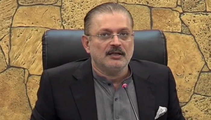 سینئر صوبائی وزیر شرجیل انعام میمن