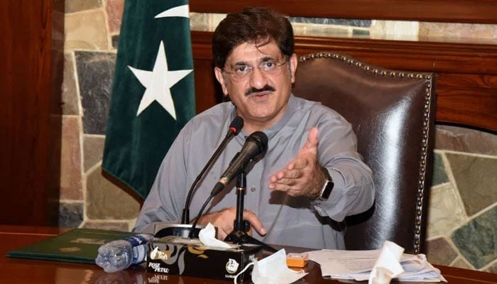 وزیرِ اعلیٰ سندھ مراد علی شاہ—فائل فوٹو
