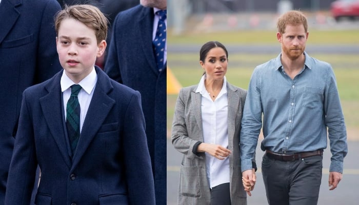 Prince George drawn into Uncle Harrys royal exit drama in shocking new claims