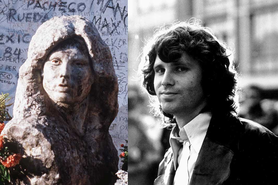 Jim Morrisons stolen graveside bust found 37 years later