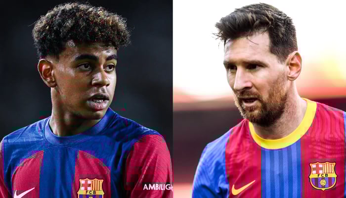 Lamine Yamal takes over Lionel Messis iconic No. 10 jersey at Barcelona