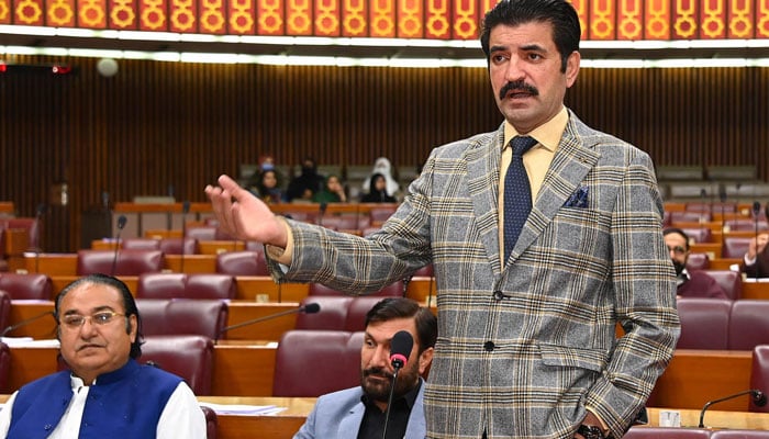 رکن قومی اسمبلی شیر افضل مروت—فائل فوٹو