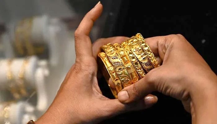 سونے کی فی تولہ قیمت میں 6600 روپے کا بڑا اضافہ