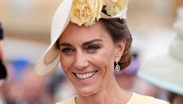 Princess Kate shines like sun in butter-yellow dress at royal garden party