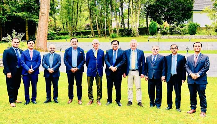 پاکستانی سفیر رحیم حیات قریشی کی یورپ میں چاول کے بڑے امپورٹر اور ٹریڈرز جین پال شیپینز سے ملاقات