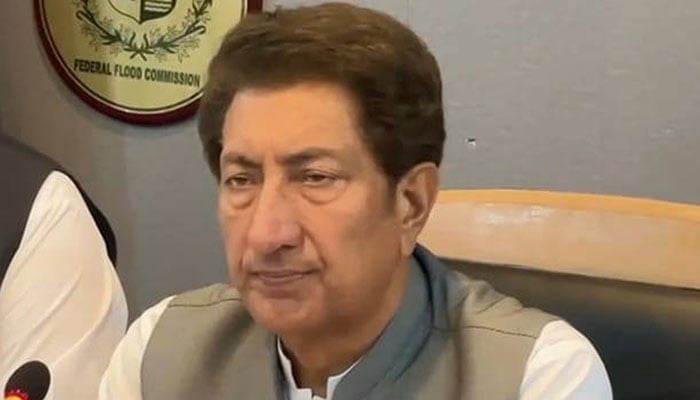 وزیر آبی وسائل معین وٹو : فائل فوٹو
