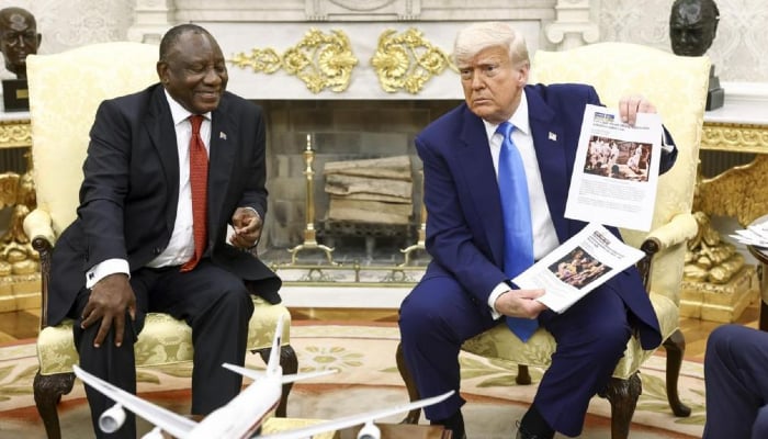 Ramaphosa remains calm over Trumps false claims of white ‘genocide’