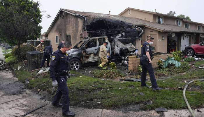 San Diego plane crash: Fires erupt as plane hits 15 homes, multiple feared dead
