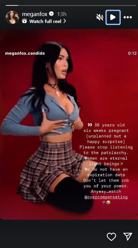 P.C. Instagram/meganfox