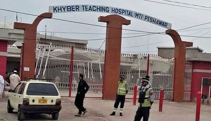 خیبر ٹیچنگ اسپتال—فائل فوٹو