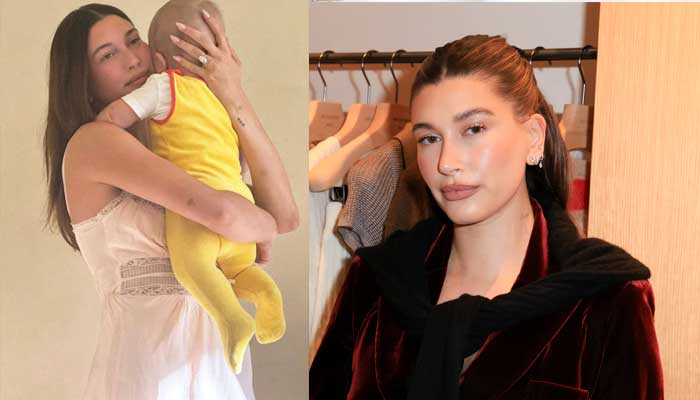 Hailey Bieber marks son Jacks 9-month milestone with heartfelt photo