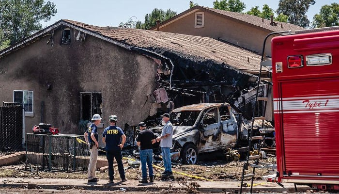 Cessna 550 crash near San Diego Airport leaves all six people on board dead