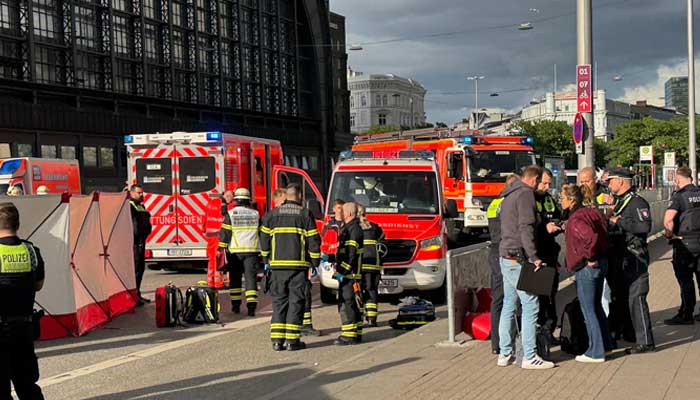 Hamburg stabbing incident: Seventeen injured as woman detained