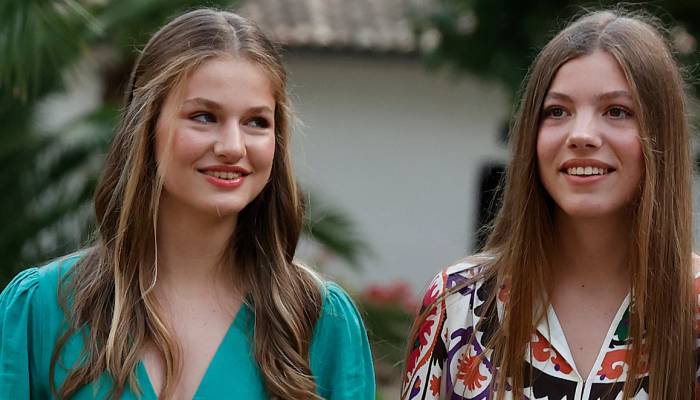 Princesses Leonor and Infanta Sofia