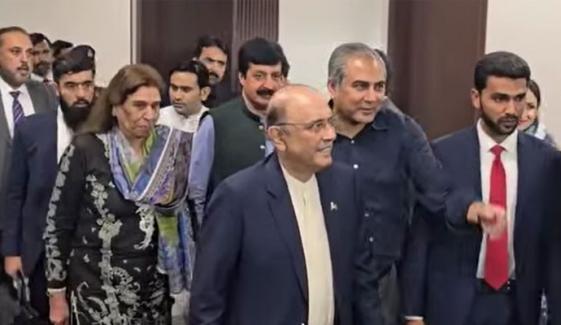 پی ایس ایل فائنل، صدر آصف زرداری کی اختتامی تقریب میں شرکت