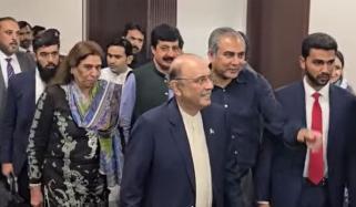 پی ایس ایل فائنل، صدر آصف زرداری کی اختتامی تقریب میں شرکت