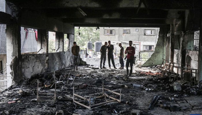 غزہ کے اسکول پر اسرائیل کا فضائی حملہ، 20 فلسطینی شہید