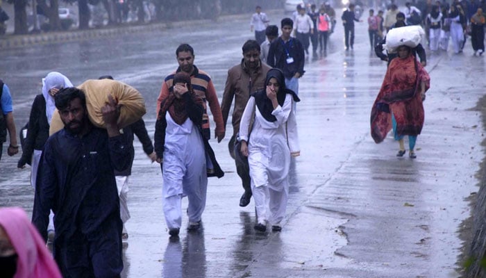 پنجاب، کے پی، کشمیر، گلگت میں آج سے31 مئی تک بارش متوقع