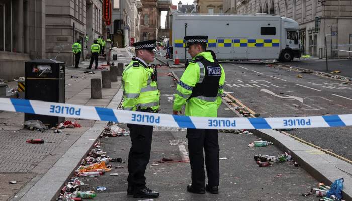 Liverpool parade crash: Man arrested after car hits crowd during celebration