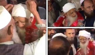بیٹوں نے 90 سالہ والد کی خواہش پر انکی دوسری شادی کروادی 