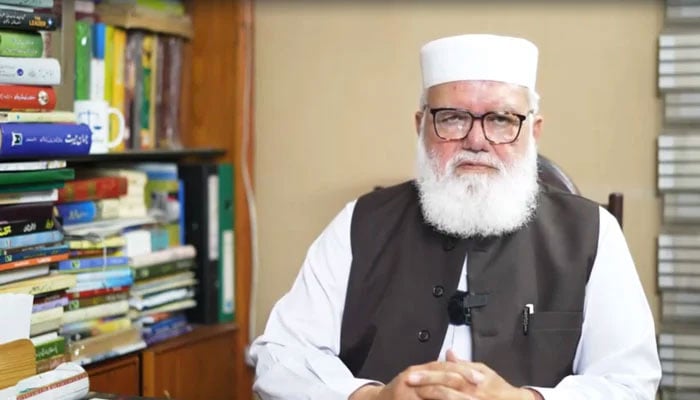 نائب امیر جماعت اسلامی لیاقت بلوچ — فائل فوٹو