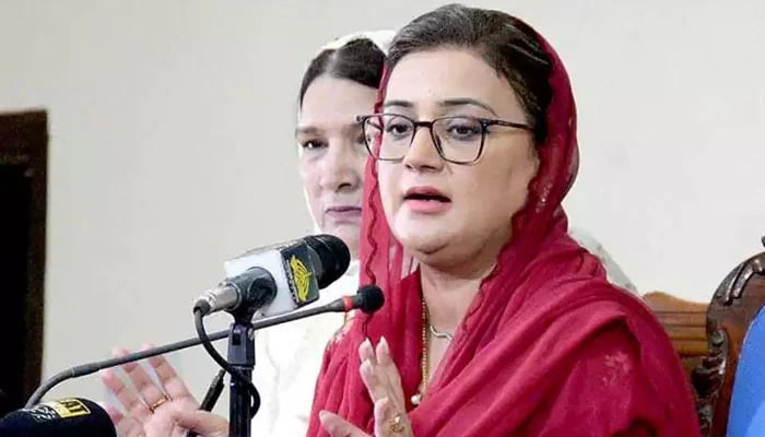 وزیرِ اطلاعات پنجاب عظمیٰ بخاری— فائل فوٹو