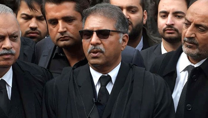 پاکستان تحریک انصاف کے سینیٹر علی ظفر—فائل فوٹو