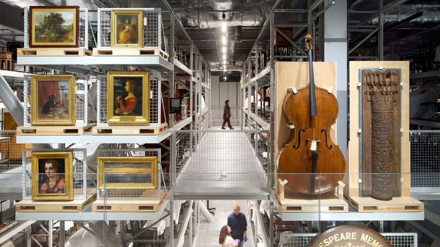 Largest museum of decorative arts to allow visitors to touch artworks