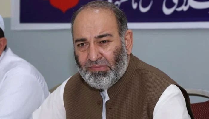 جماعتِ اسلامی کے سابق سینیٹر مشتاق احمد خان—فائل فوٹو