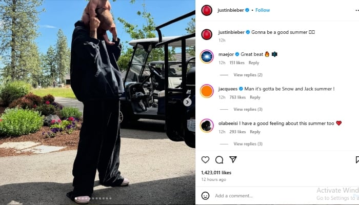 Justin Bieber blasted for poor parenting after Haileys Rhode deal celebration