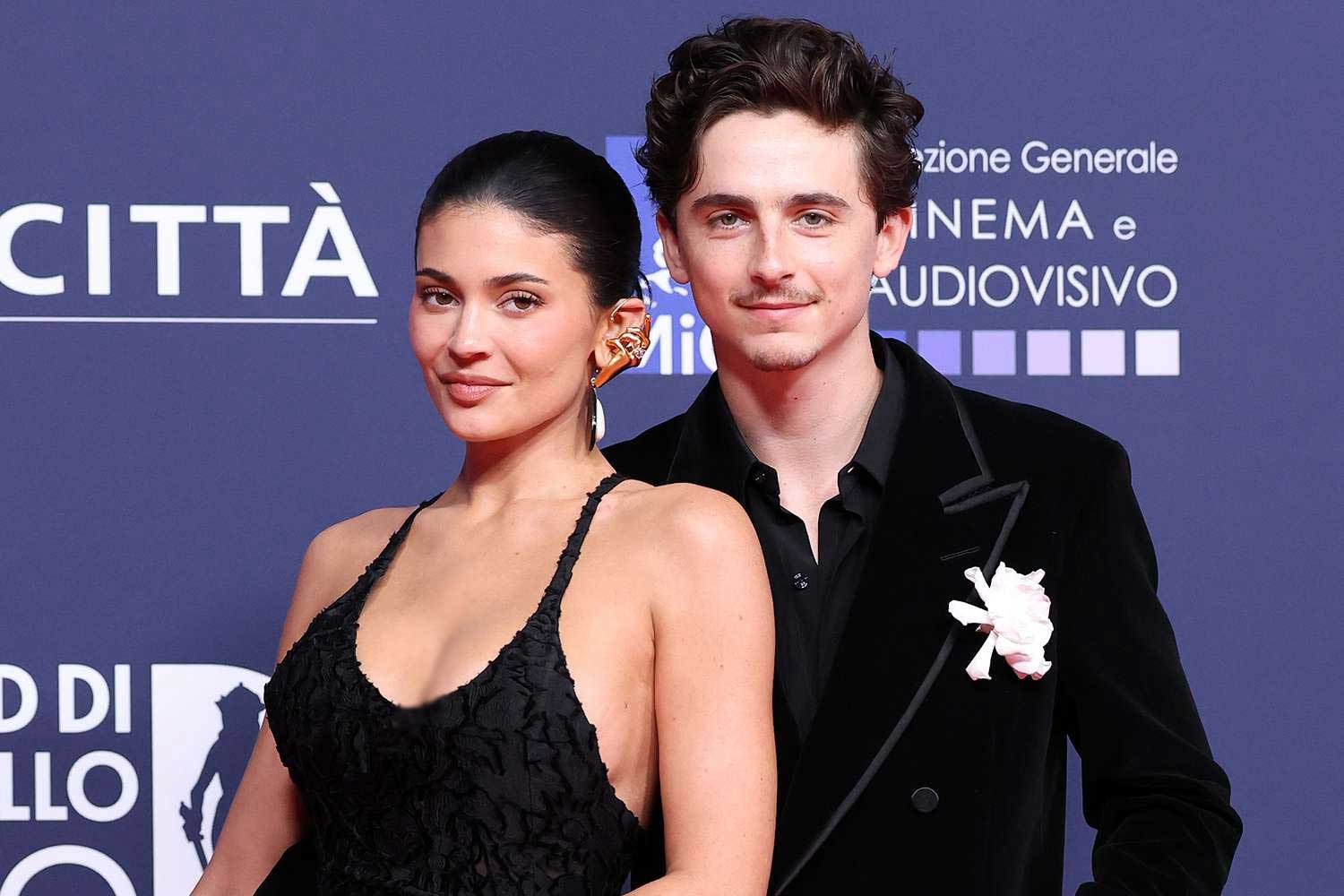 Kylie Jenner, Timothée Chalamet enjoy sporty date night in matching outfits