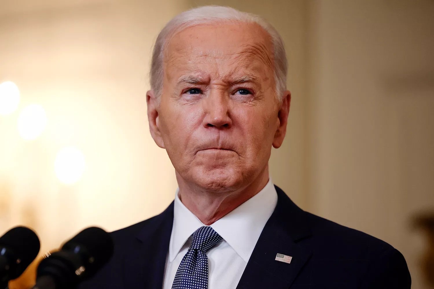 Joe Biden confronts critics confidently in first public appearance since cancer diagnosis