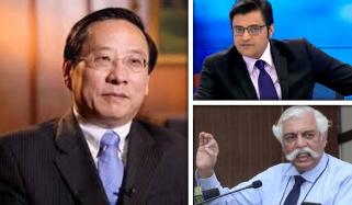چینی تجزیہ کار نے بھارتی میزبان اور ریٹائرڈ افسر کو پچھاڑ کر رکھ دیا