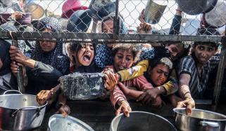 غزہ کی 100 فیصد آبادی قحط کے خطرے سے دوچار