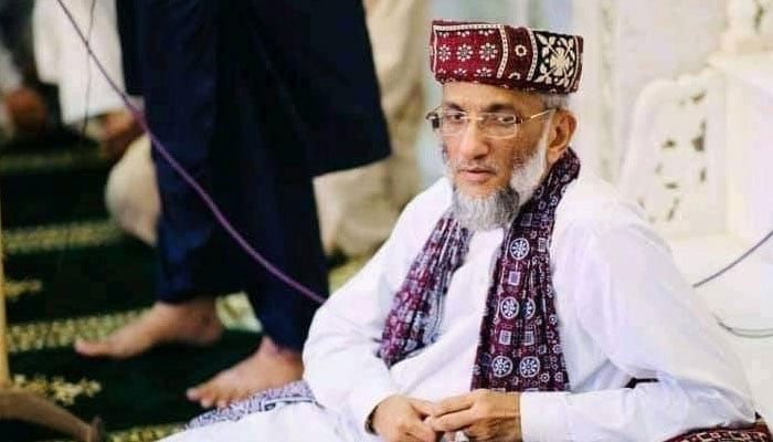 ملی یکجہتی کونسل پاکستان کے صدر ڈاکٹر صاحبزادہ ابوالخیر محمد زبیر—فائل فوٹو