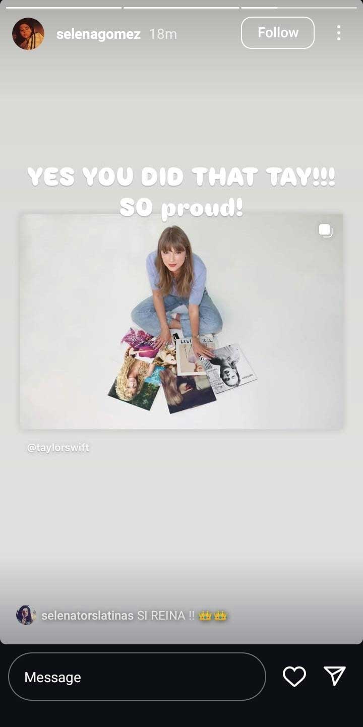 Selena Gomez gushes over Taylor Swift’s music catalog win: You did that, Tay!