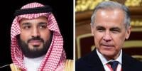 سعودی ولی عہد اور کینیڈین وزیراعظم کا ٹیلی فونک رابطہ